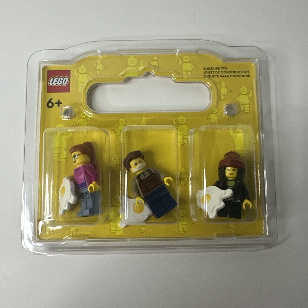 LEGO MINIFIGURES NEW IN BOX. SET‎ OF THREE. ITEM: 6417603. Ships Same Day.